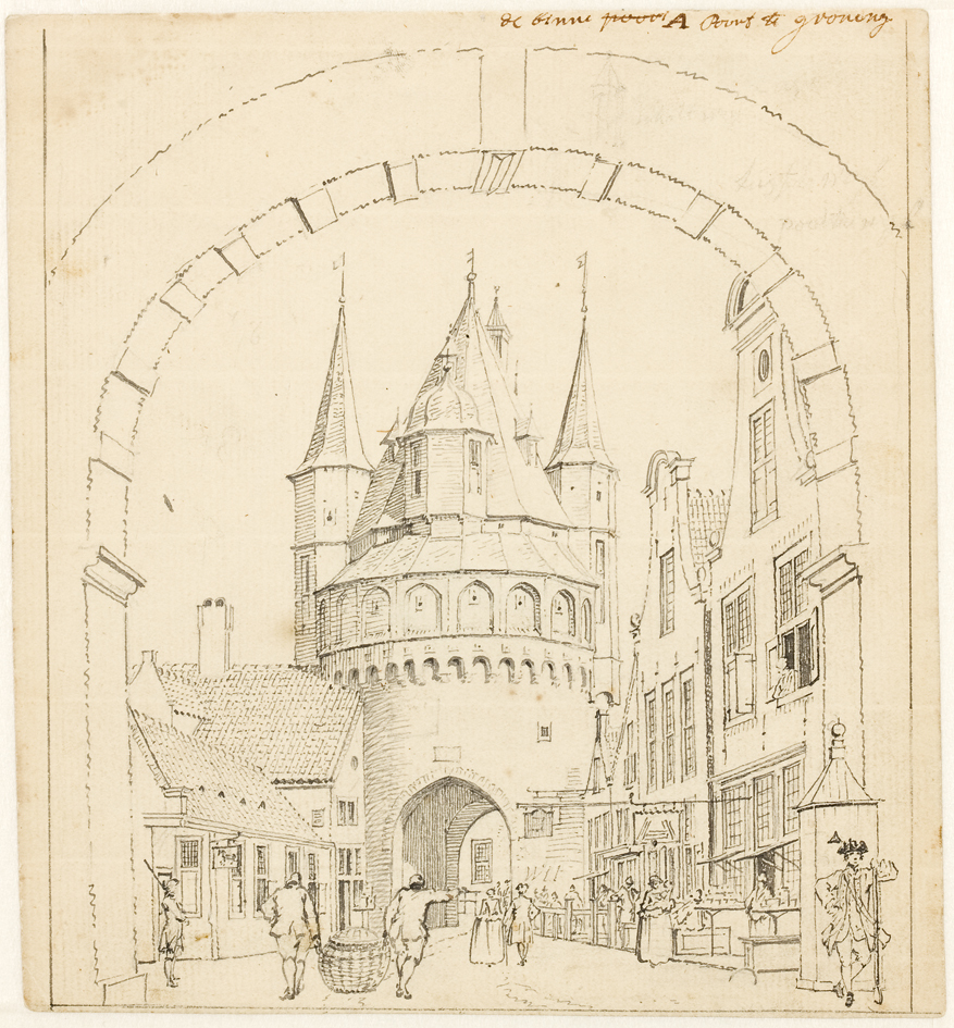 Binnen-Apoort, buitenzijde (voorstudie)